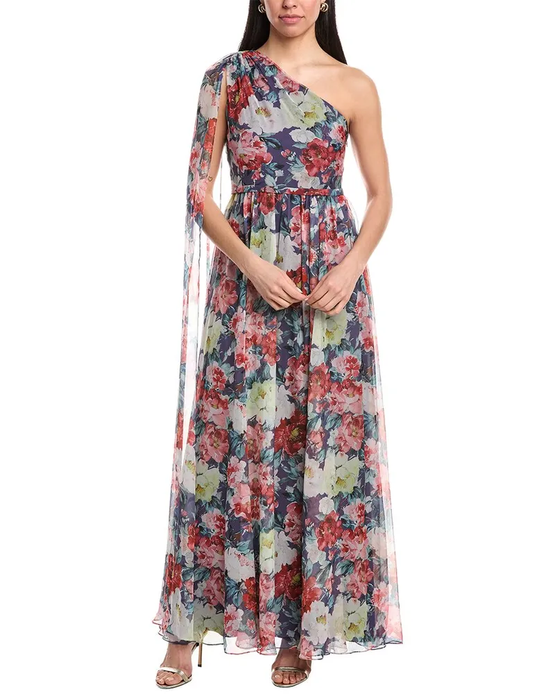 Mikael Aghal Maxi Dress Blue