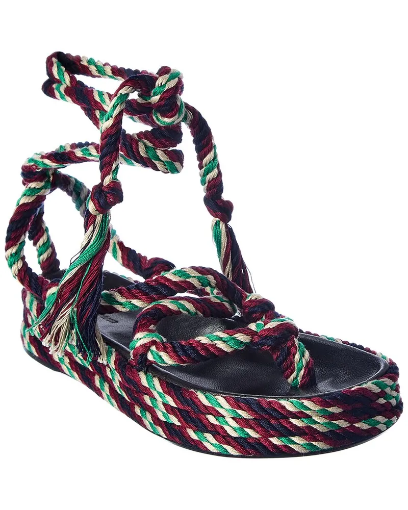 Isabel Marant Erol Rope Sandal Grey