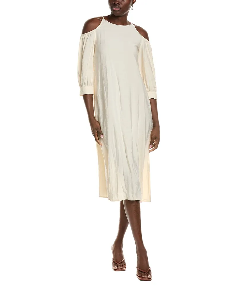 Peserico Midi Dress White