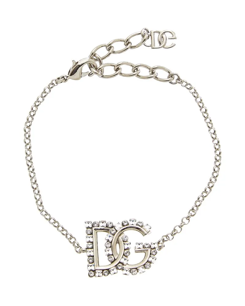 Dolce & Gabbana Fine Link Bracelet Silver