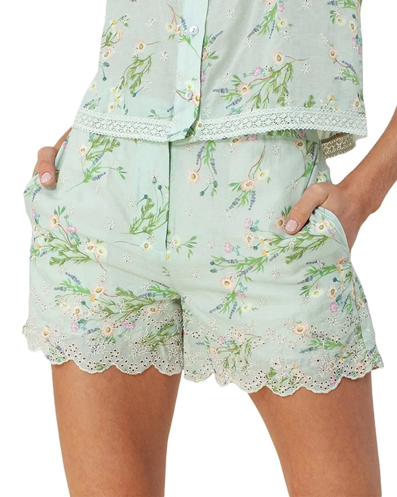 Hale Bob Eyelet Short Nocolor