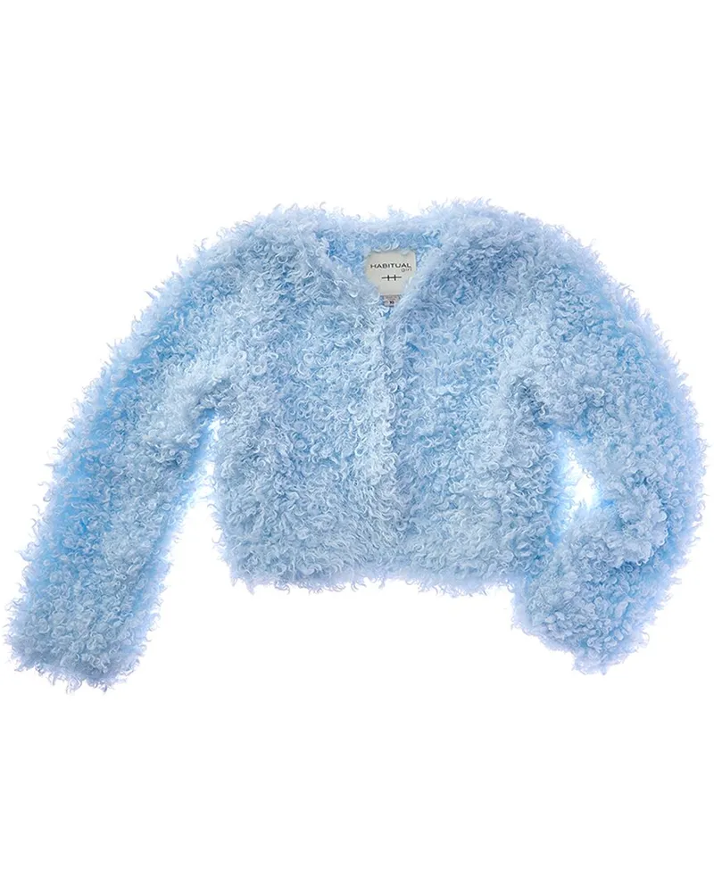 HABITUAL Shaggy Jacket Blue