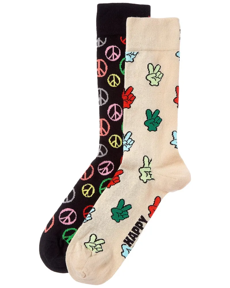Happy Socks Peace Socks Gift Set Nocolor