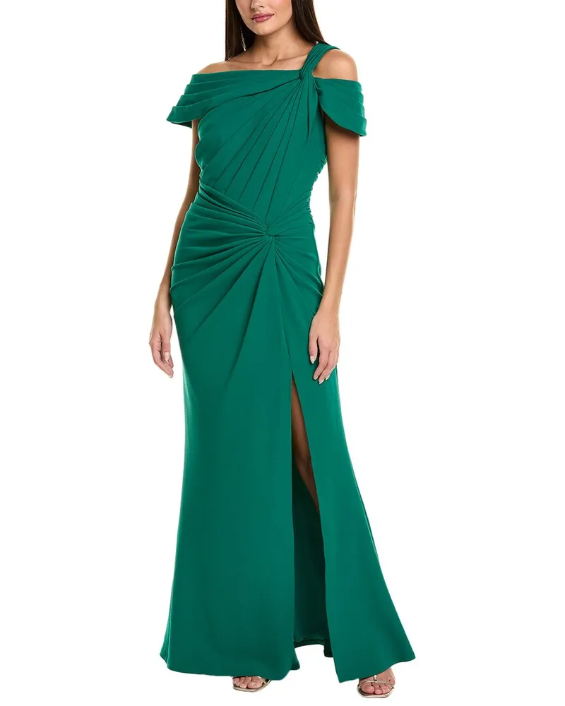 Tadashi Shoji Gown Green
