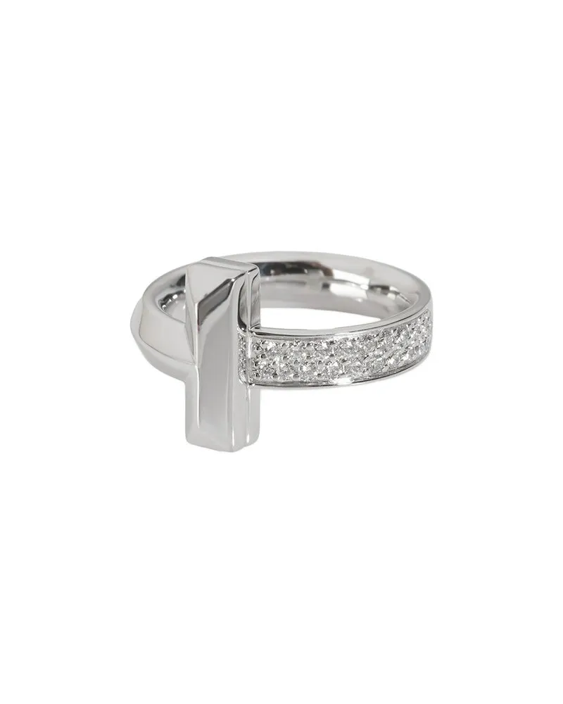 Tiffany & Co. Tiffany T 18K 0.42 ct. tw. Diamond Ring (Authentic Pre-Loved Nocolor