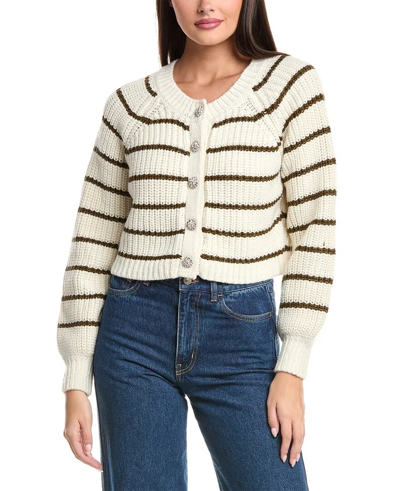 Cinq à Sept Millie Cardigan White