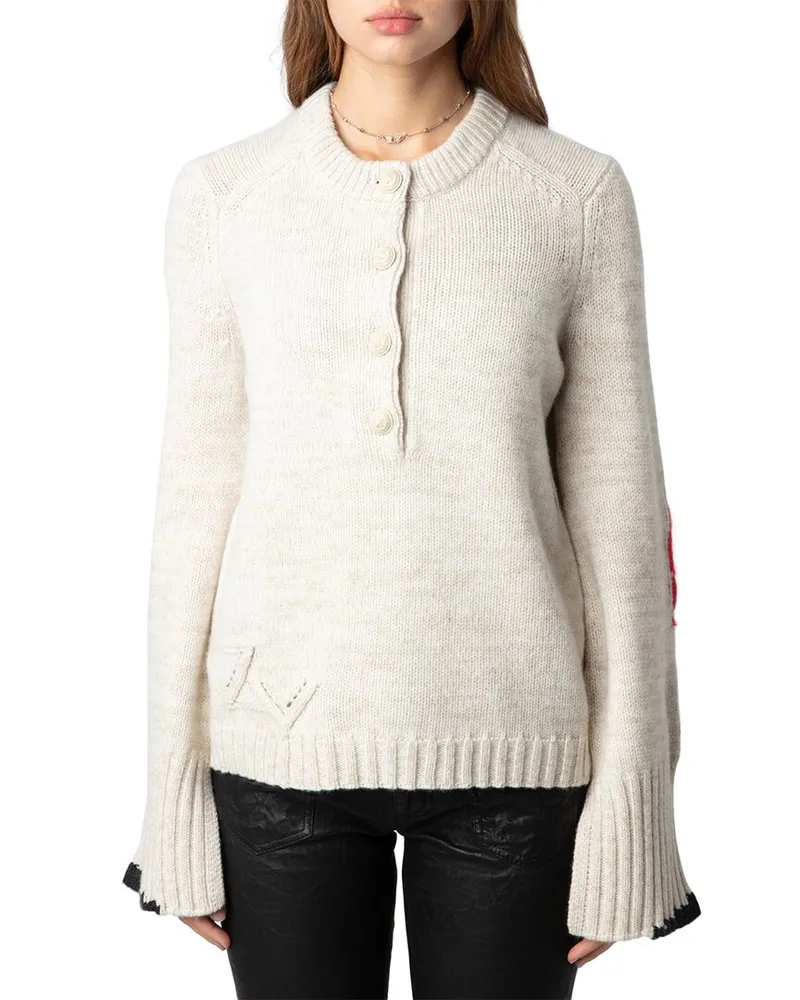Zadig & Voltaire Wool & Cashmere-Blend Sweater Nocolor