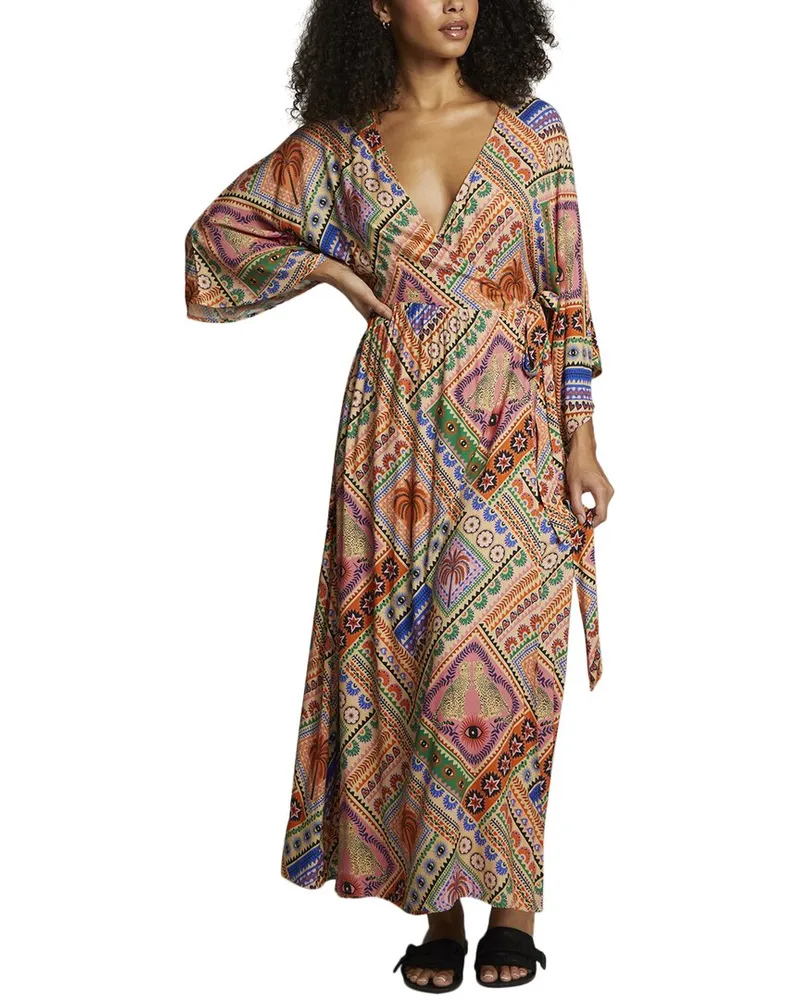 Chaser Heirloom Woven Sophia Maxi Dress Nocolor