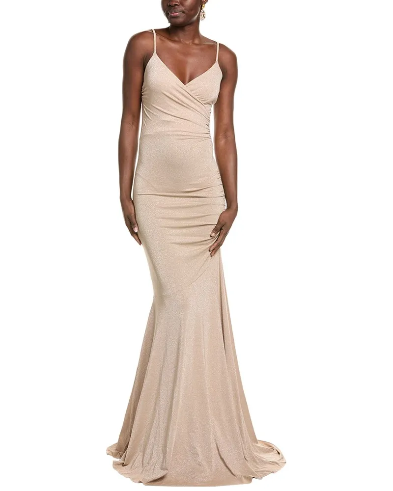Chiara Boni Nucciade Gown Blue