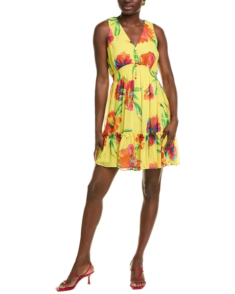 taylor Mini Dress Yellow