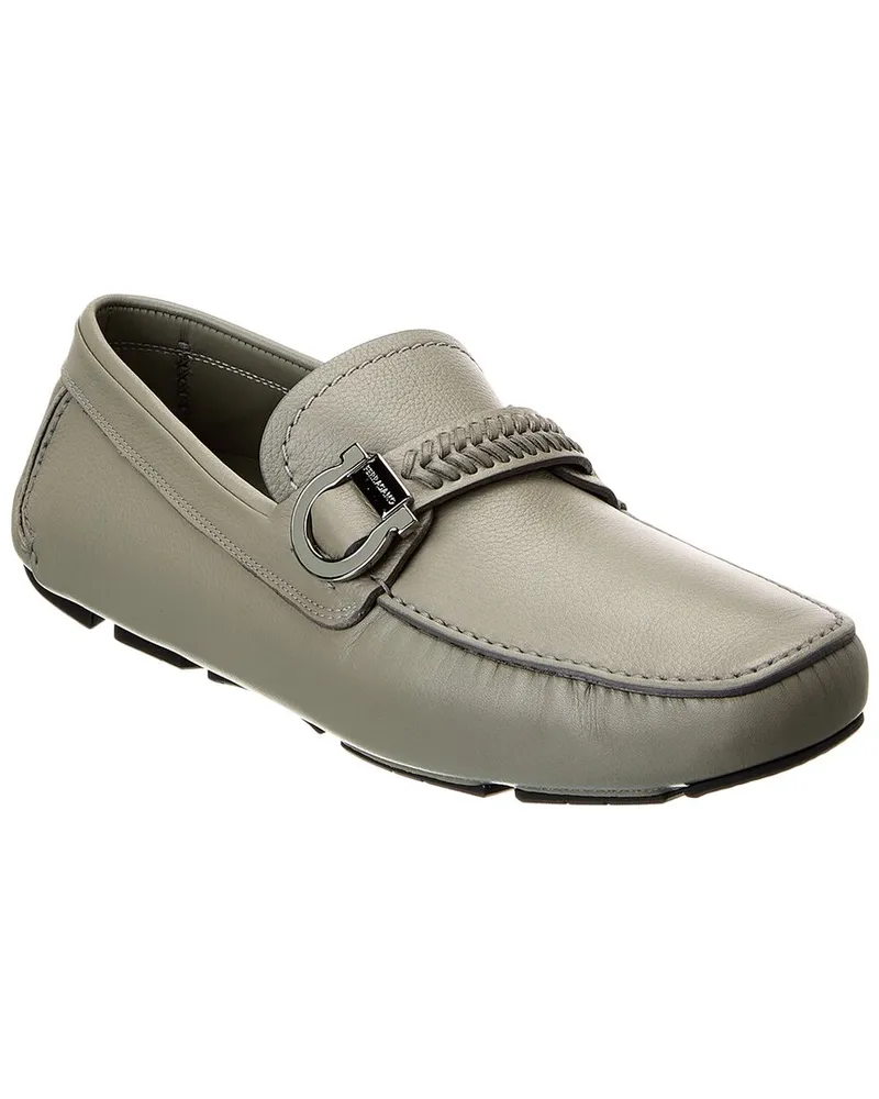 Ferragamo Calipso Leather Driver Nocolor