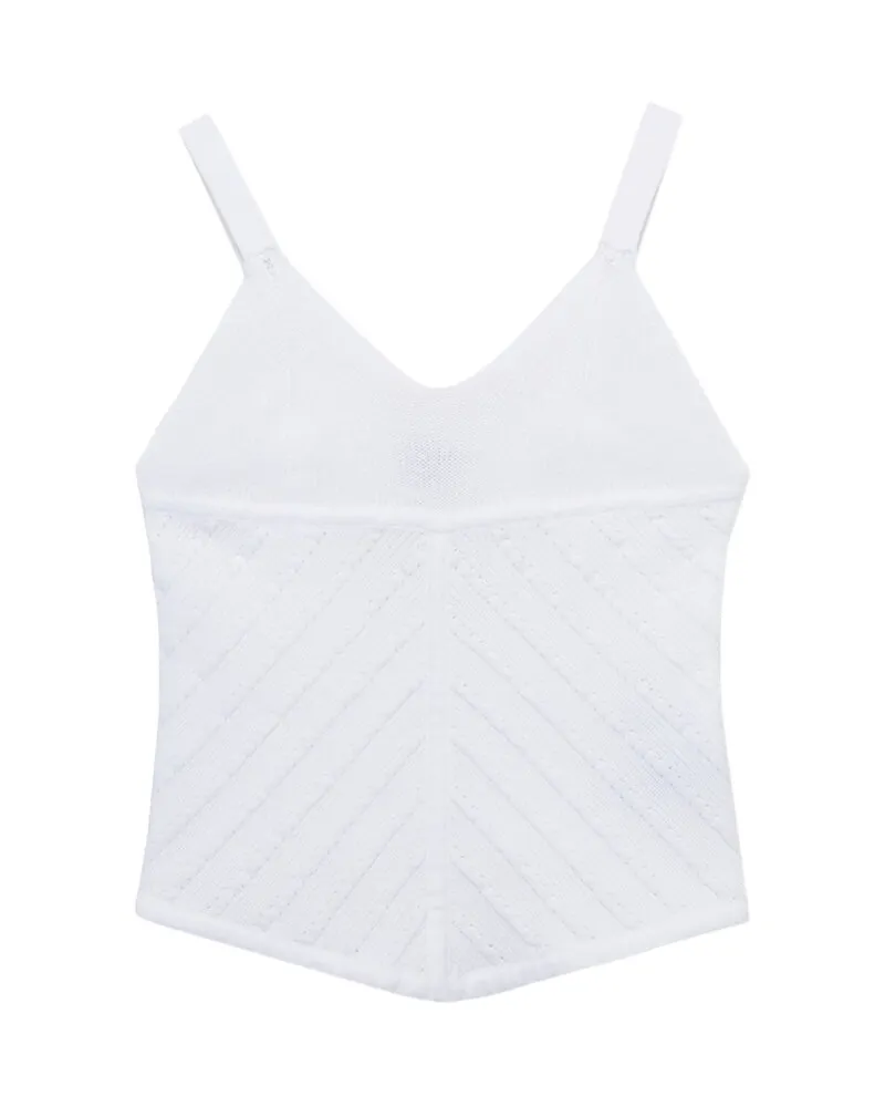 HABITUAL Handkerchief Blouse White