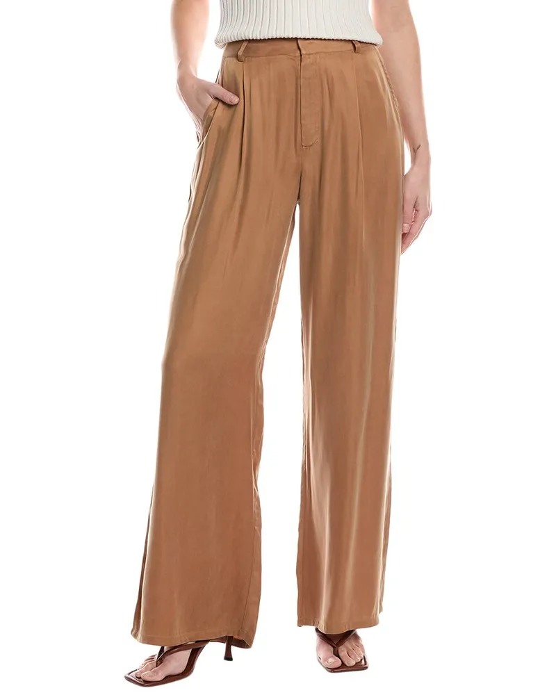 Chaser Pleated Trouser Beige