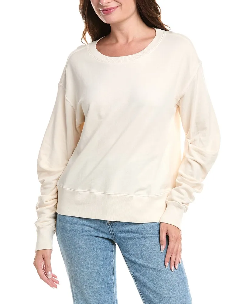 Michael Stars Jackie Sweatshirt Tan