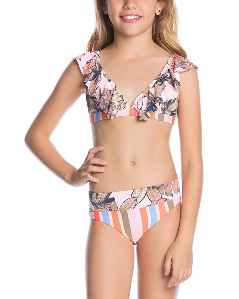 Maaji Laranja Frills 2pc Set Nocolor