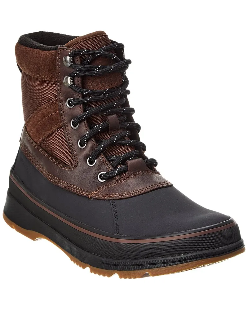 Sorel Men's Ankeny II Waterproof Canvas & Leather Hiker Boot Nocolor