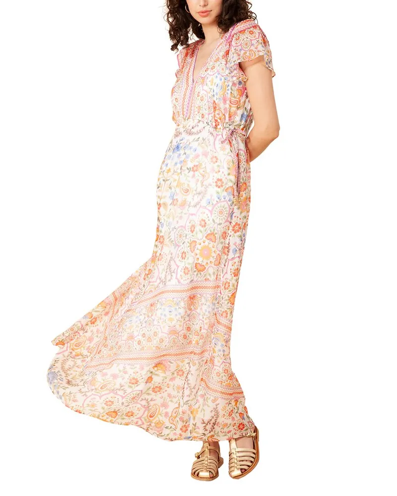 Hale Bob Silk-Blend Maxi Dress Nocolor