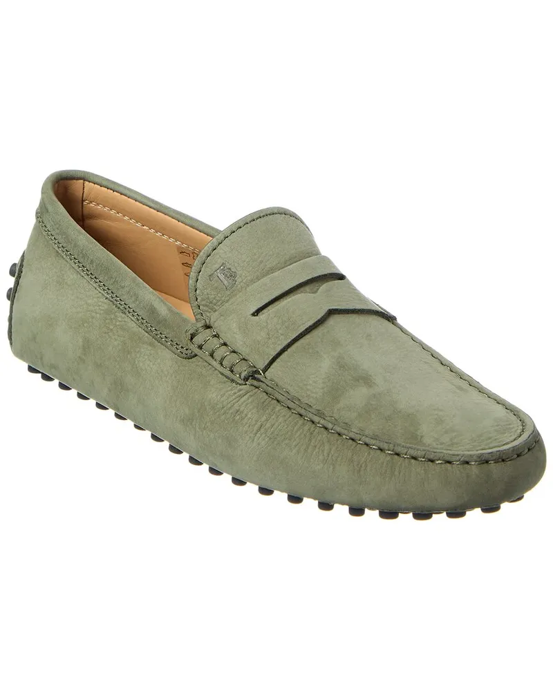 TOD'S TOD’s Gommino Leather Loafer Green