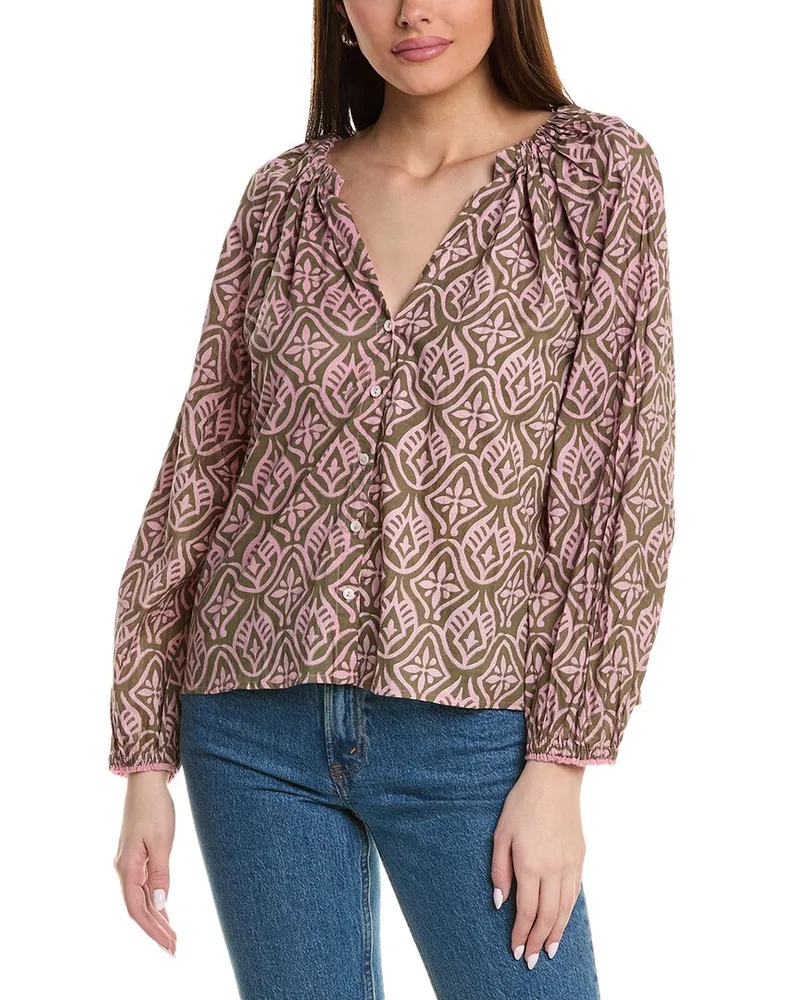 Graham & Spencer Marian Blouse Pink