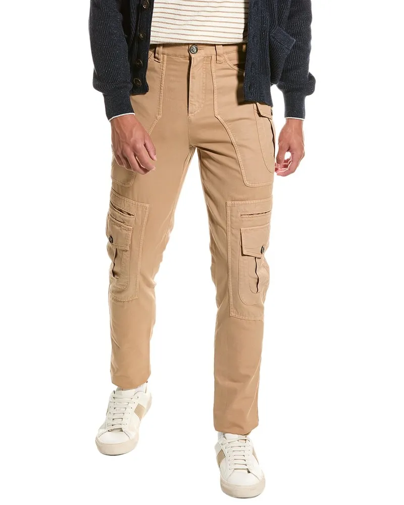 Brunello Cucinelli Easy Fit Cargo Pant Nocolor