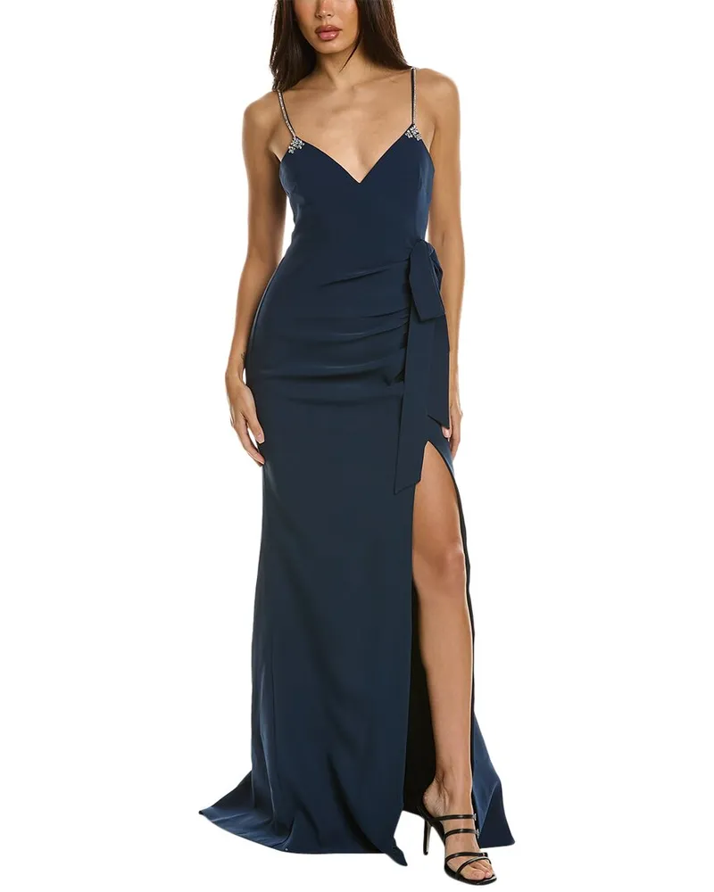Cinq à Sept Emmie Gown Blue