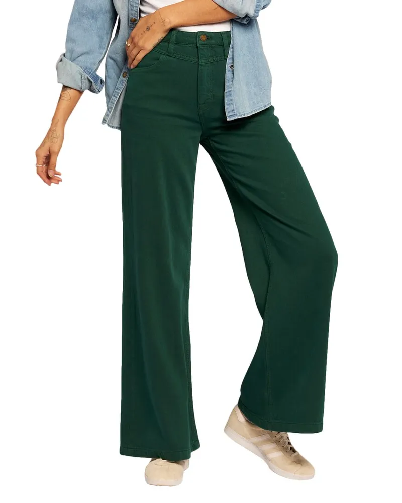 Current/Elliot The Timeless Amazon Wide Leg Jean Nocolor