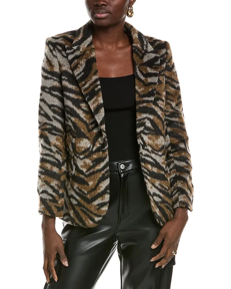 Zadig & Voltaire Venus Wool-Blend Blazer Nocolor