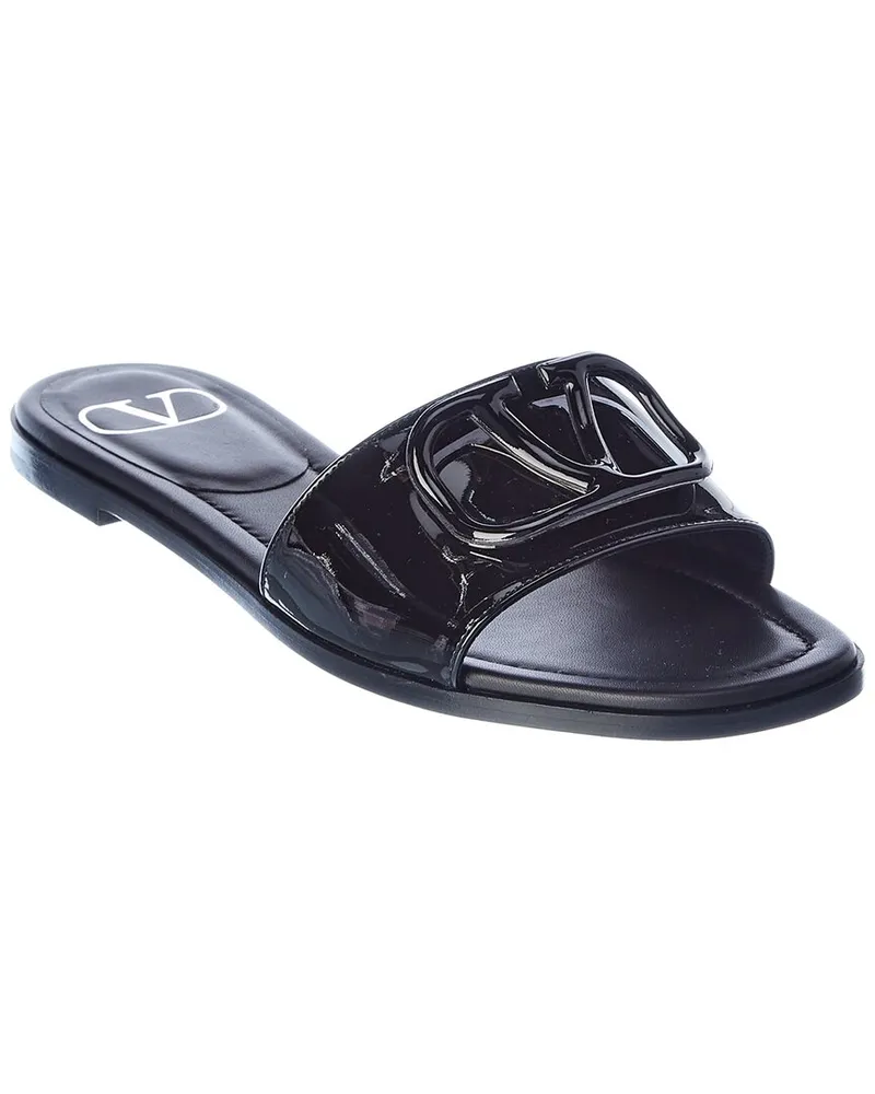 Valentino Garavani VLogo Signature Patent Sandal Nocolor