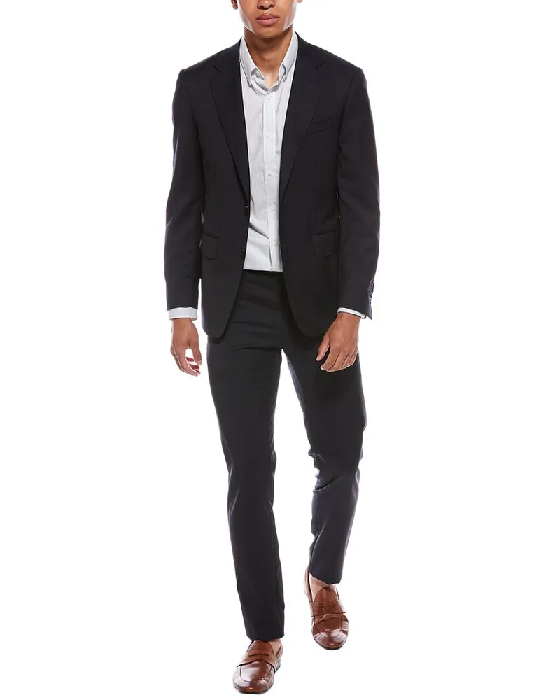 Canali 2pc Wool Suit Blue