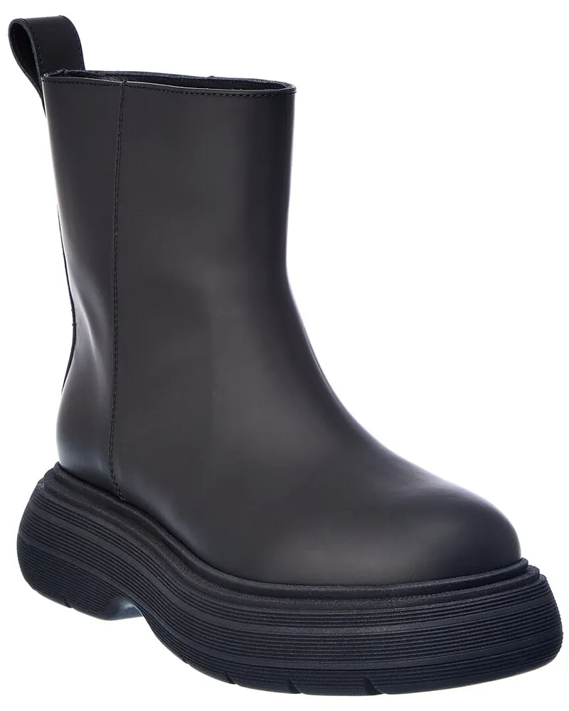 Gia Borghini Marte Leather Boot Black