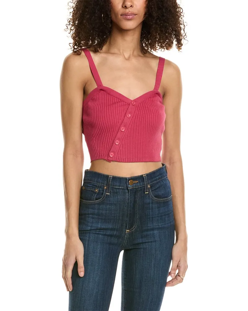 ba&sh Knit Top Pink
