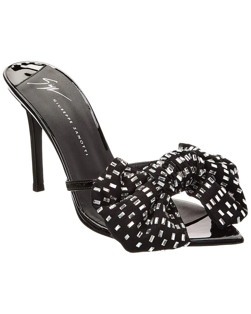 Giuseppe Zanotti Intrigo Alexandrine 90 Sandal Black