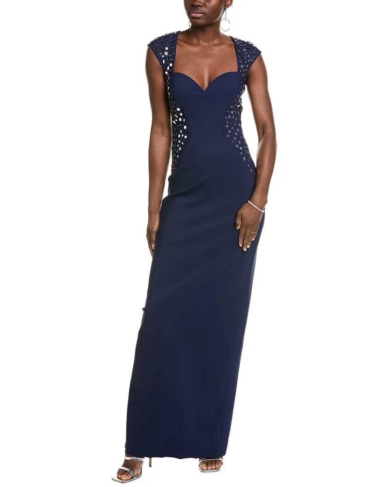Chiara Boni Kingai Gown Blue