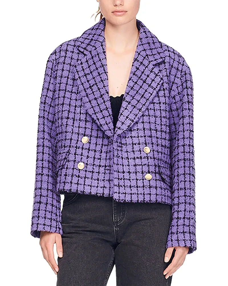 Sandro Blazer Purple
