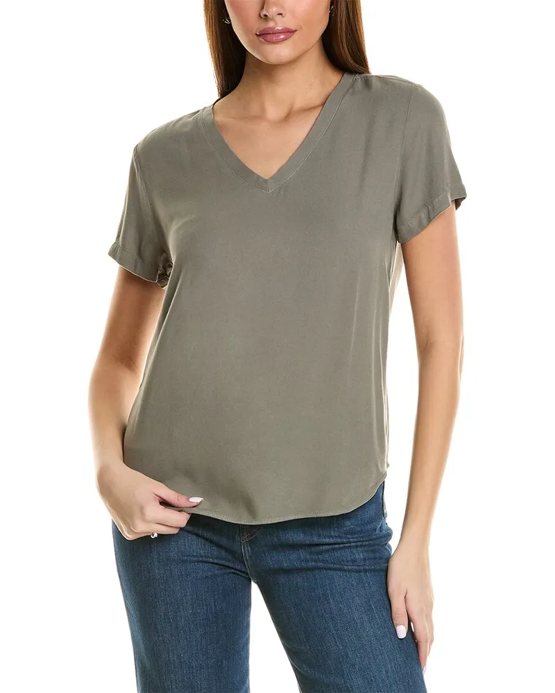 Bella Dahl V-Neck T-Shirt Nocolor