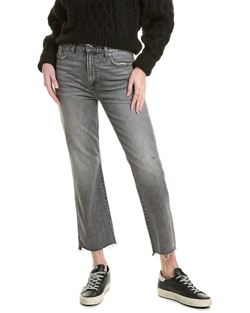 PISTOLA Ally High-Rise Earl Grey Vintage Ankle Boot Jean Grey