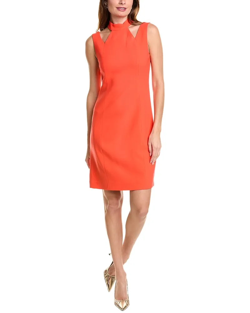 Elie Tahari Cutout Sheath Dress Nocolor