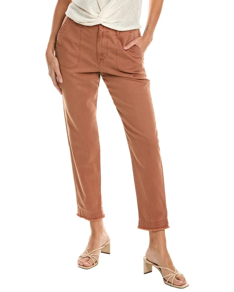 Bella Dahl Dakota - Frayed Ankle Trouser Nocolor
