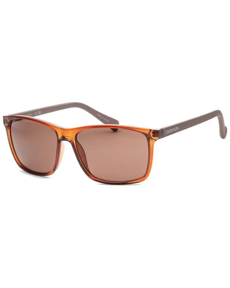 Calvin Klein Men's CK19568S 58mm Sunglasses Brown