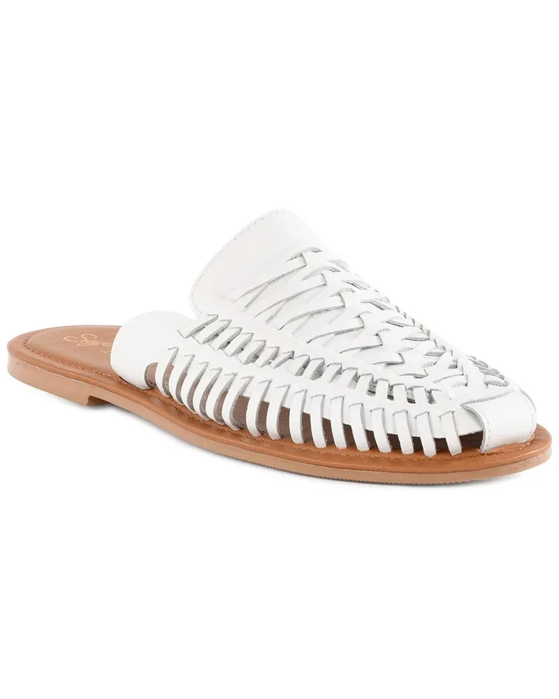 Seychelles Woven Leather Mule Nocolor
