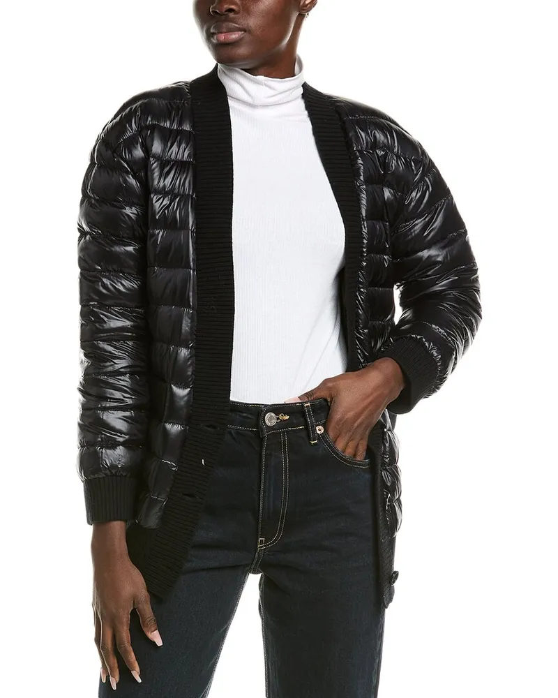 Herno Wool-Trim Down Jacket Black