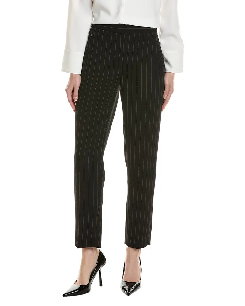 Karl Lagerfeld Pinstripe Pant Black