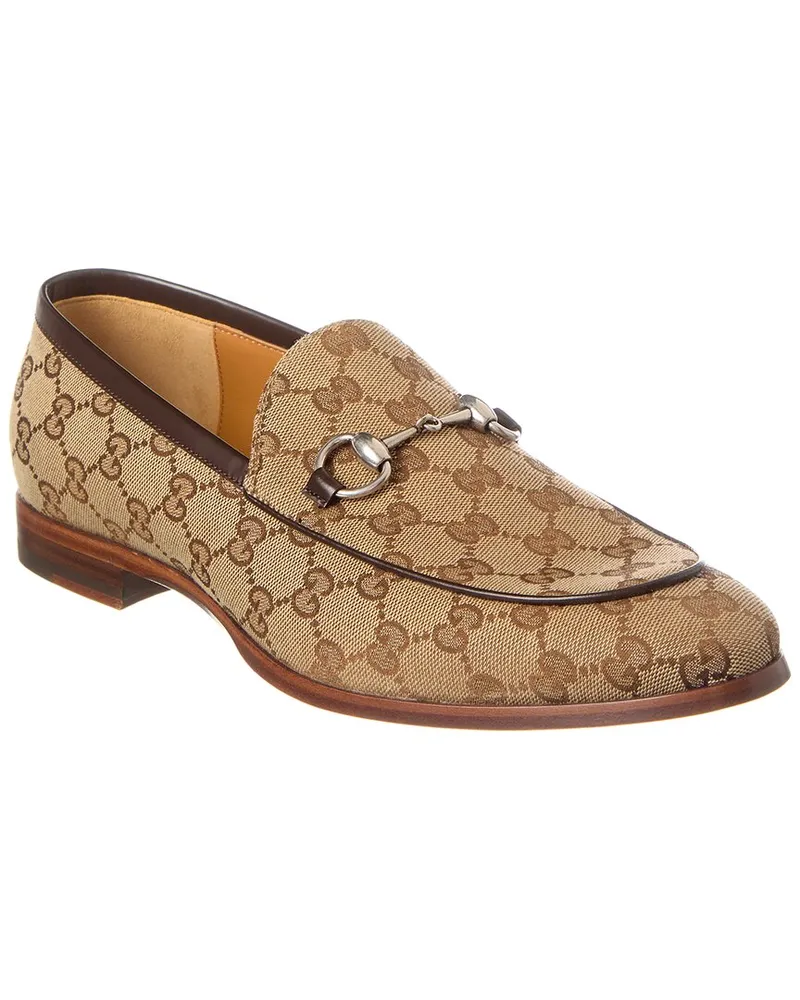 Gucci Horsebit GG Canvas Loafer Nocolor