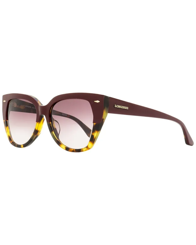 Longines Women's LG0016H 55mm Sunglasses Red