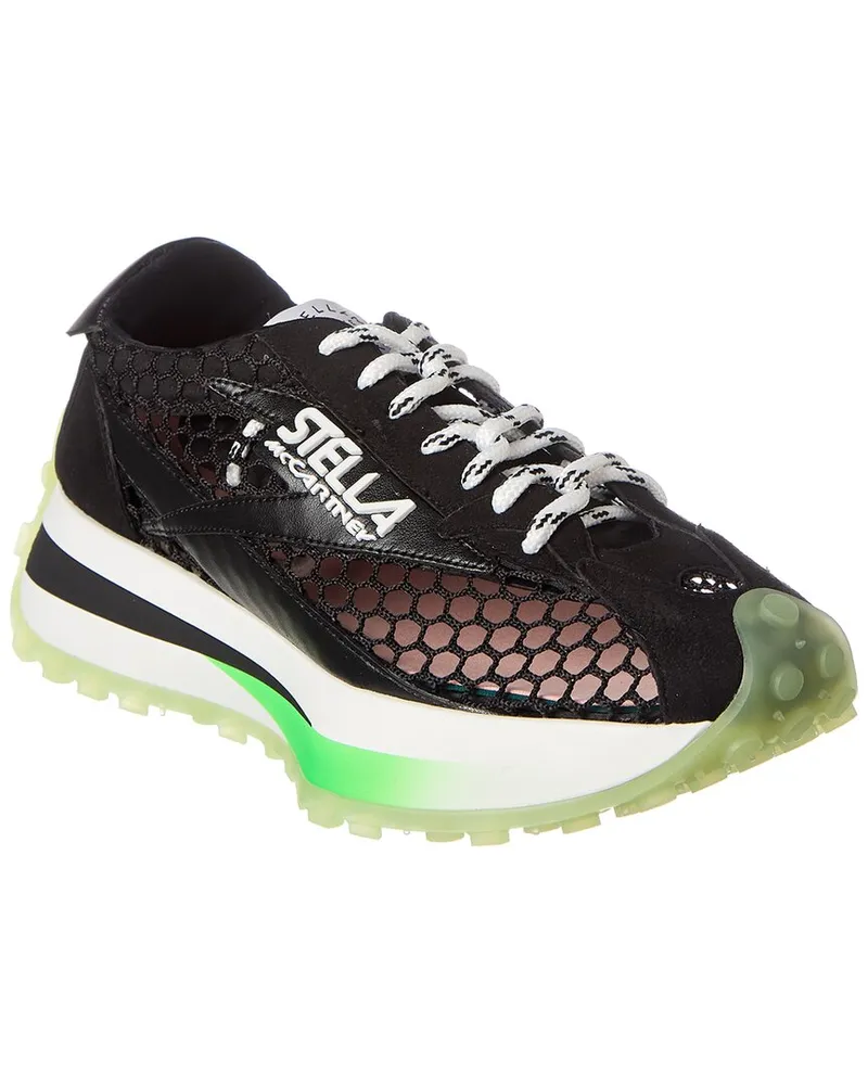 Stella McCartney Reclypse Open Mesh Sneaker Black