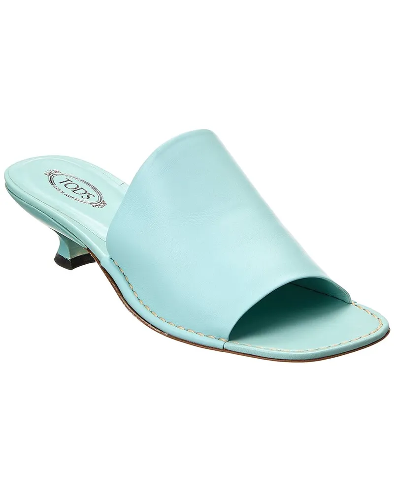 TOD'S TOD’s Leather Sandal Blue