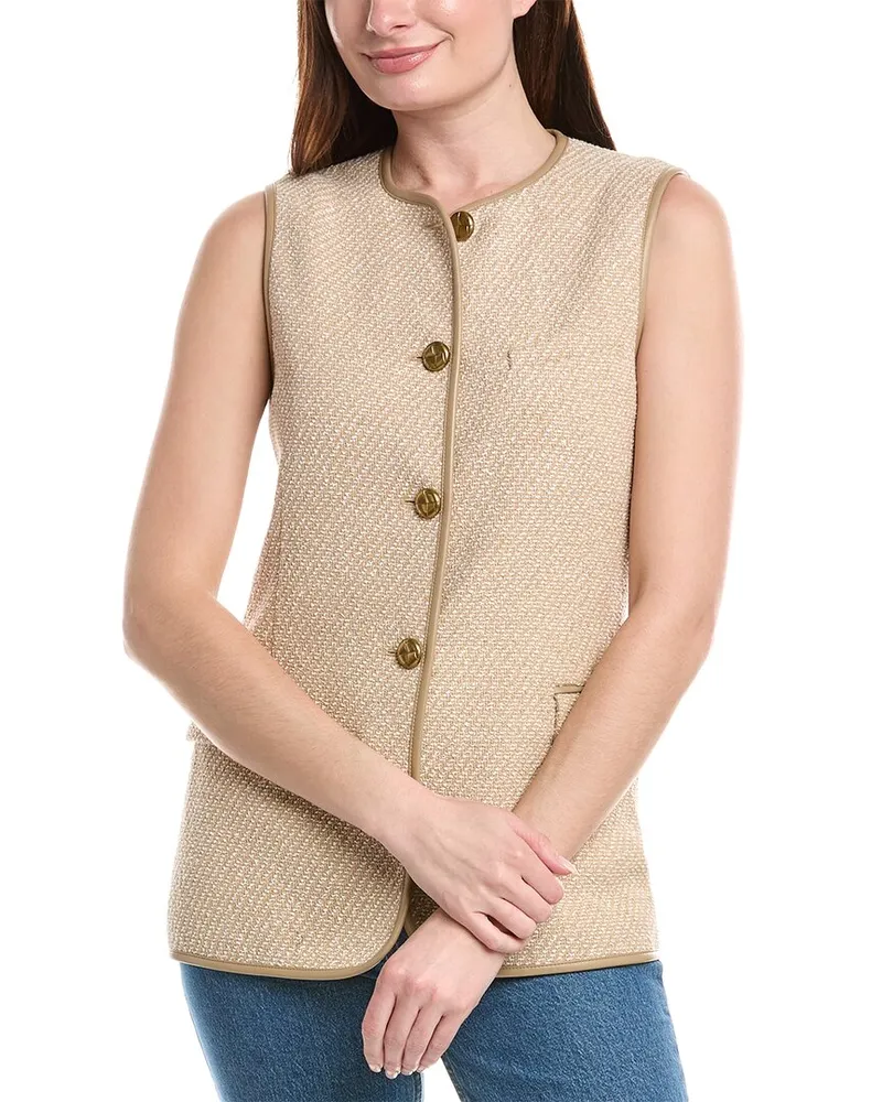 Rag & Bone Bartlet Tweed Vest Brown