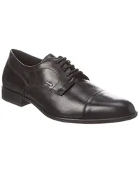 Geox Iacopo Leather Wide Oxford Black