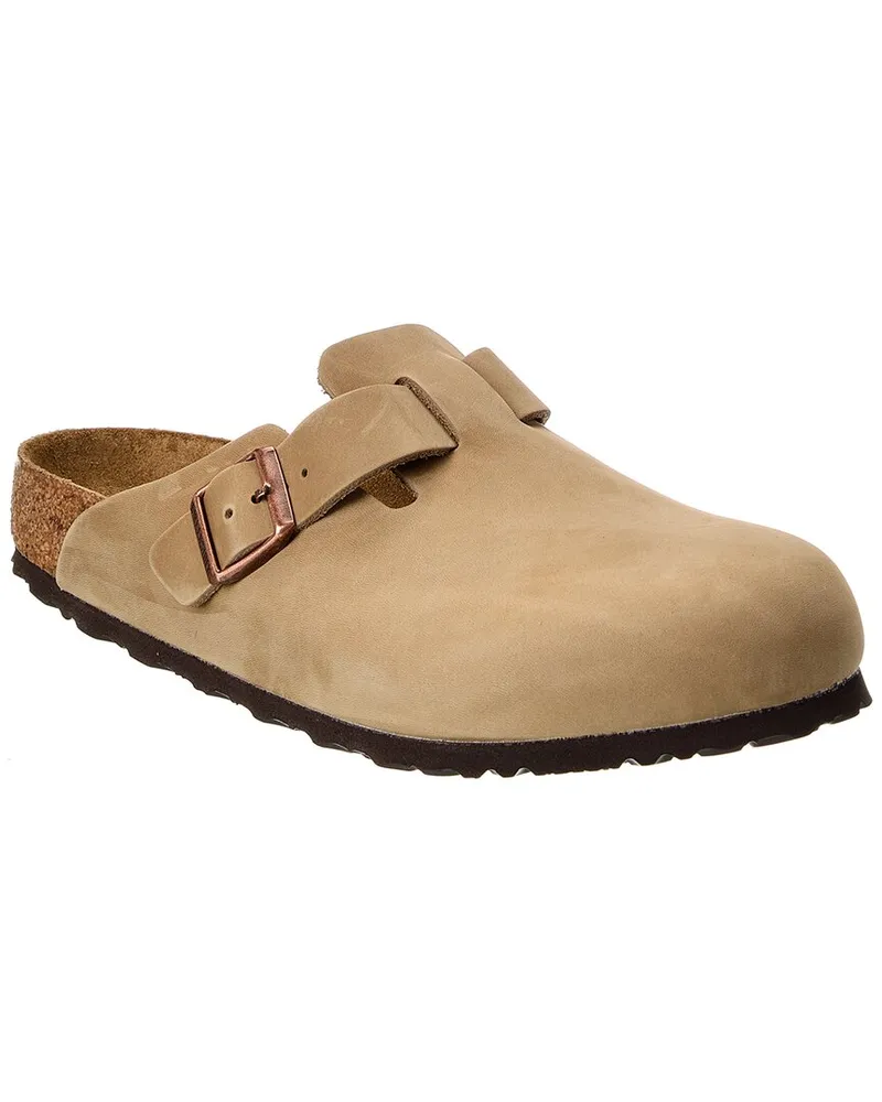 Birkenstock Boston BS Oiled Leather Clog Brown