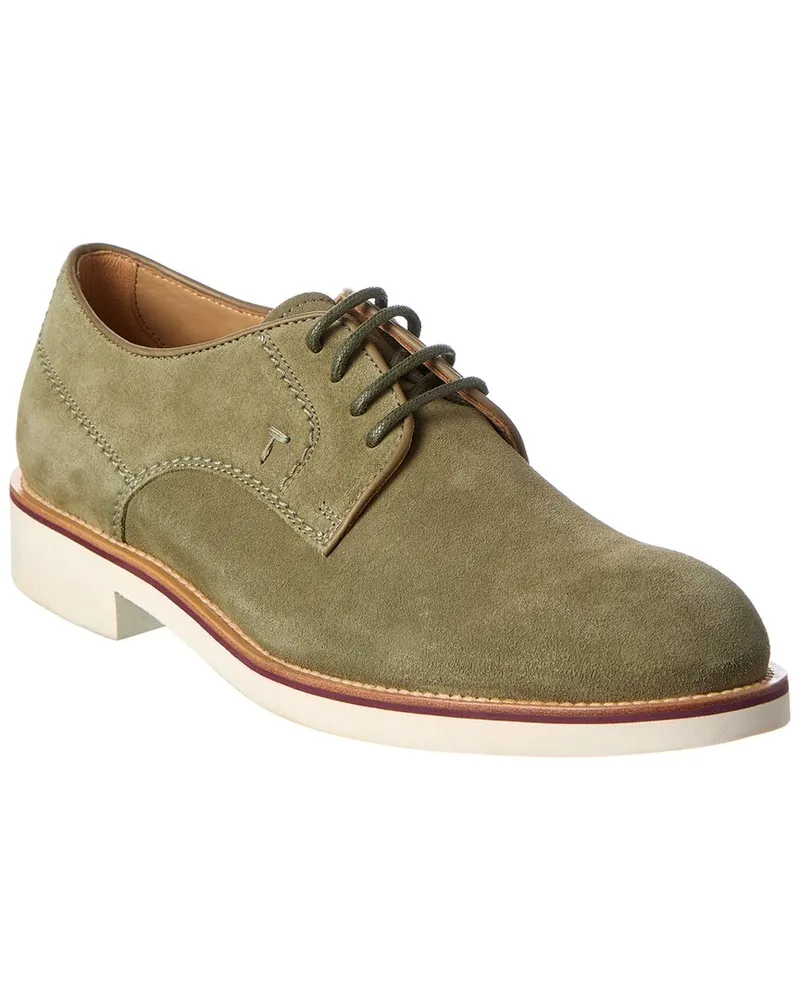 TOD'S TOD’s Suede Derby Green
